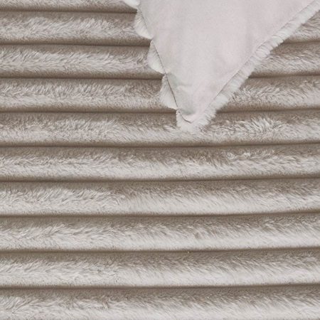 Housse de couette polyester coton fourrure
